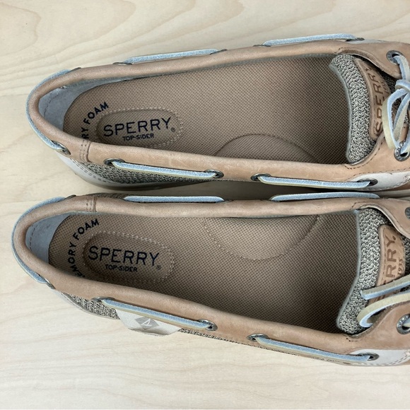 Sperry Top-Sider Women’s Size 8.0 Angelfish Brown Leather Slip On Boat Shoes - Picture 9 of 10